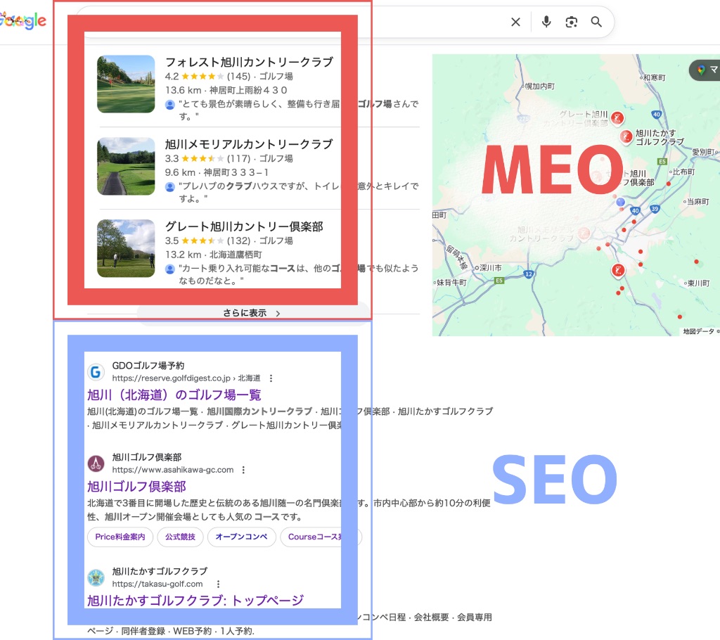 MEOとSEOの違い
